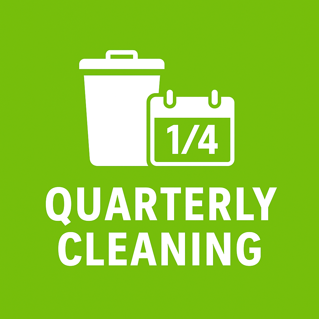 Trash Can Cleaning | Quarterly